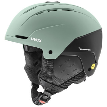 UVEX Stance MIPS Skihelm 51-55, Schwarz/Grün