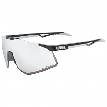UVEX Pace Perform CV Sportbrille, halbrandlos, schwarz
