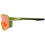 LEATT RideViz Pro Iriz Cryztal Fahrradbrille, Klein, Neongelb