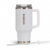 Igloo Travel Mug 32 OZ (0,95 l) Thermobecher mit Strohhalm, Weiß