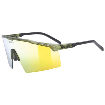 UVEX Flowline Kinder-Sportbrille, halbrandlos, grün