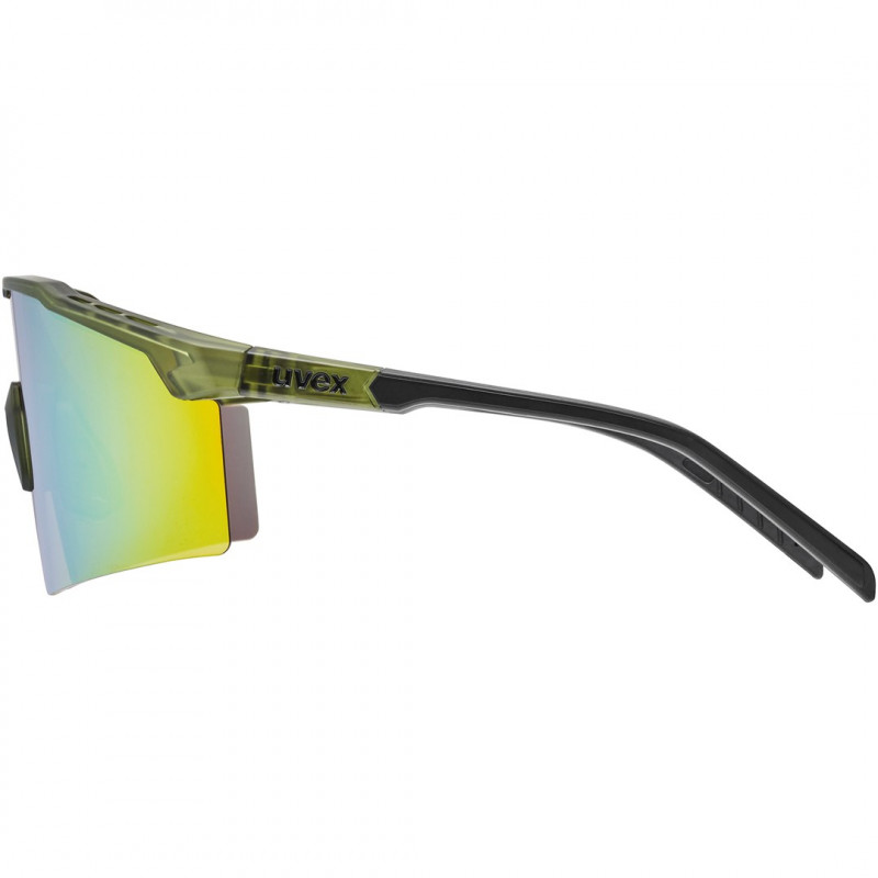 UVEX Flowline Kinder-Sportbrille, halbrandlos, grün