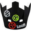 Leatt Visier für MTB Gravity 1.0 V25 Helm (M-XXL), Schwarz