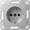 GIRA Steckdose 418326 Schuko SH SRK System 55 F Al