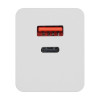 Wandladegerät Akyga AK-CH-20 100W USB-C USB-A PD GaN 5-20V / 1.5-5A weiß