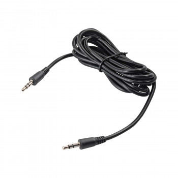Akyga AK-AV-12 Audiokabel 3,5 mm Klinke Stecker auf Stecker, 1,8 m, Schwarz