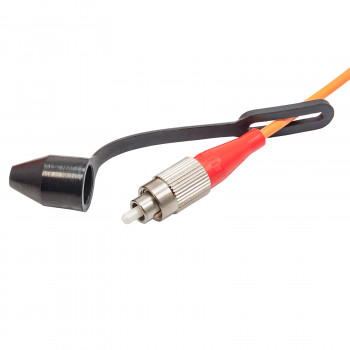 Akyga AK-FC-02 FC-auf-FC-Simplex-Glasfaser-Patchkabel, 30 m, orange