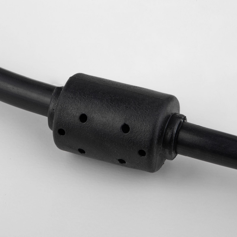 Akyga AK-AV-14 VGA (M) auf VGA (M) Kabel, D-Sub 15-polig, 5 m, Schwarz