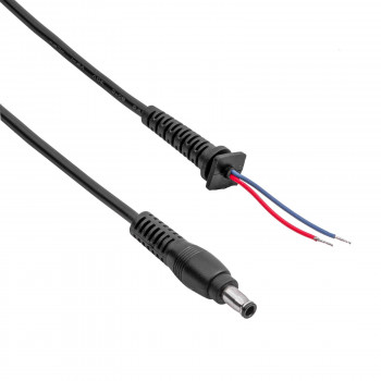 Akyga AK-SC-41 DC-Servicekabel für Notebook-Netzteil 5,5 x 3,0 mm + Pin, 90 W, 1,2 m