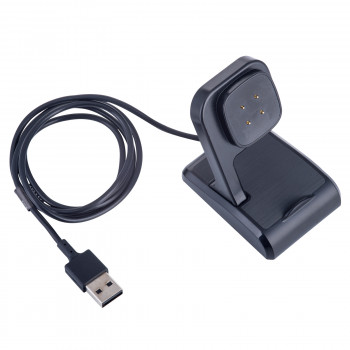Akyga AK-SW-26 magnetischer Ladeständer für Fitbit Versa 3 / Sense, USB-A, 1 m