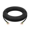 Akyga AK-SC-E31 EV-Ladekabel ohne Stecker, 1-phasig 32 A, 3x 6 mm² + 2x 0,75 mm², 450/750 V, 5 m, Schwarz