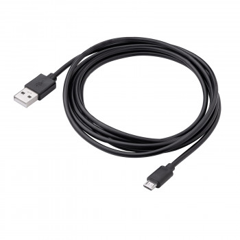 Akyga AK-USB-01 USB 2.0 Kabel USB-A (M) auf Micro USB-B (M), 1,8 m, Schwarz