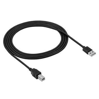 Akyga AK-USB-04 USB 2.0 Druckerkabel USB-A (M) auf USB-B (M), 1,8 m, Schwarz