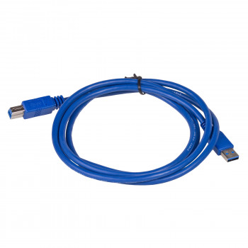 Akyga AK-USB-09 USB 3.0 Druckerkabel USB-A (M) auf USB-B (M), 1,8 m, Schwarz