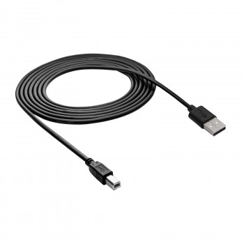 Akyga AK-USB-12 USB 2.0 Druckerkabel USB-A (M) auf USB-B (M), 3 m, Schwarz