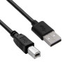 Akyga AK-USB-12 USB 2.0 Druckerkabel USB-A (M) auf USB-B (M), 3 m, Schwarz