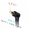 Akyga AK-ND-09 Notebook-Netzteil 18,5 V, 65 W, 4,8 x 1,7 mm, 1,2 m, für HP