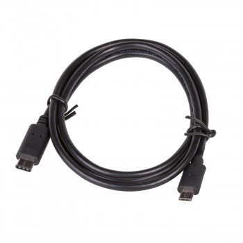 Akyga AK-USB-16 USB 2.0 Kabel Micro USB-B (M) auf USB-C (M), 1 m, Schwarz