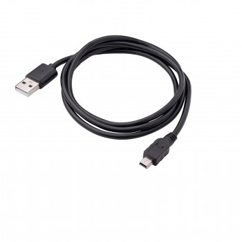 Akyga AK-USB-22 USB 2.0 Kabel USB-A (M) auf Mini USB-B 5-Pin (M), 1 m, Schwarz