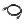 Akyga AK-USB-22 USB 2.0 Kabel USB-A (M) auf Mini USB-B 5-Pin (M), 1 m, Schwarz