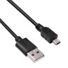 Akyga AK-USB-22 USB 2.0 Kabel USB-A (M) auf Mini USB-B 5-Pin (M), 1 m, Schwarz