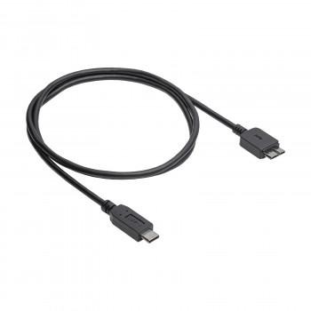 Akyga AK-USB-44 Micro-USB B (M) auf USB-C (M) Kabel, USB 3.1, 1 m