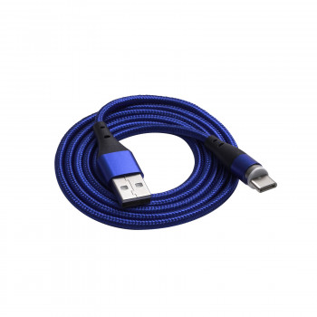 Akyga AK-USB-42 USB-A auf USB-C Magnetkabel, USB 2.0, 1 m