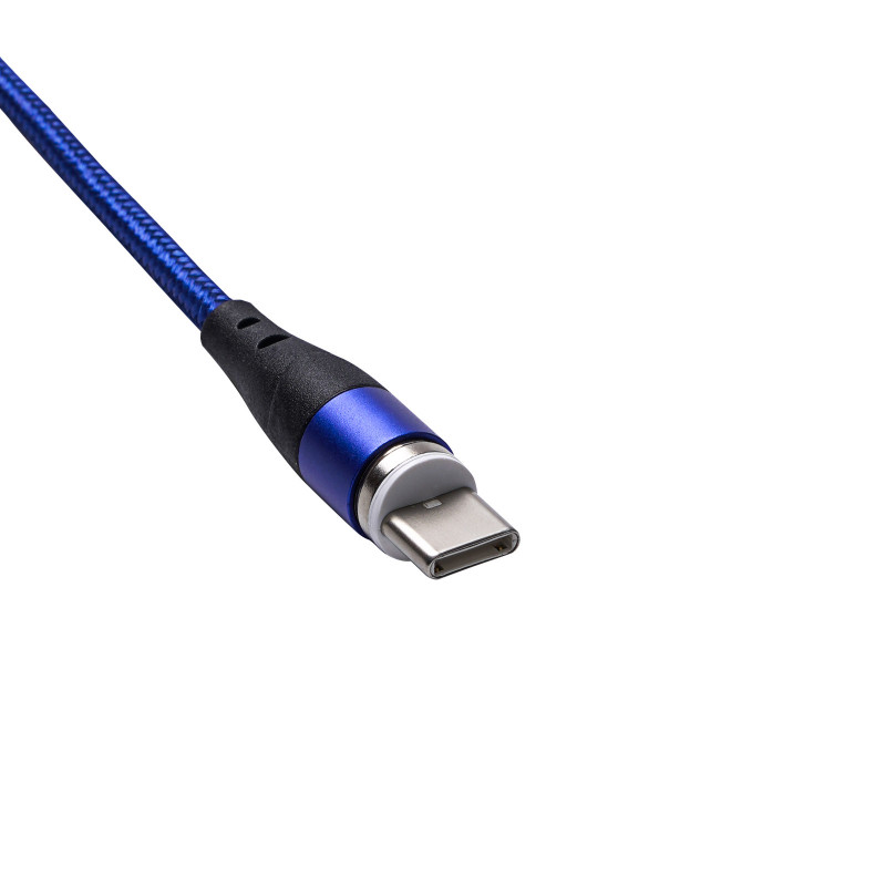 Akyga AK-USB-42 USB-A auf USB-C Magnetkabel, USB 2.0, 1 m