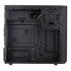 Akyga AK17BK Micro-ATX-Tower-Gehäuse, 2x USB 3.0, ohne Netzteil, Schwarz