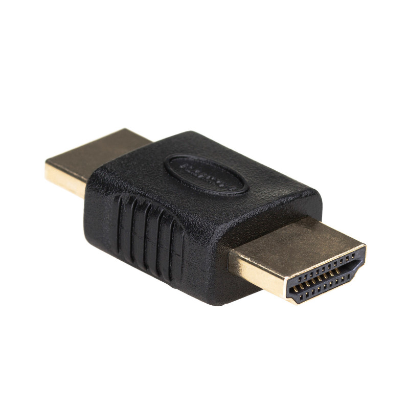 Akyga AK-AD-21 HDMI (M) auf HDMI (M) Adapter, Schwarz