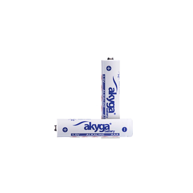 Akyga AKY2057 AAA LR03 Alkaline-Batterie 1,5 V 1300 mAh, 4 Stk. (Schrumpfpackung)