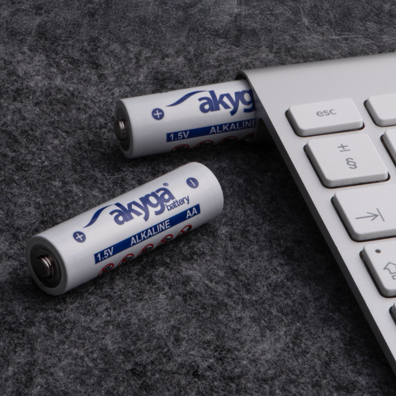 Akyga AKY2057 AAA LR03 Alkaline-Batterie 1,5 V 1300 mAh, 4 Stk. (Schrumpfpackung)