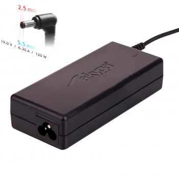 Akyga AK-ND-44 Notebook-Netzteil 19 V / 6,3 A, 120 W, 5,5 x 2,5 mm, 1,2 m