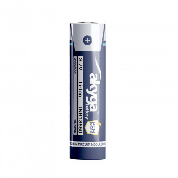 Akyga AKY2455 INR18650-29M Li-Ion-18650-Akku 3,7 V 2900 mAh mit PCM-Schutz