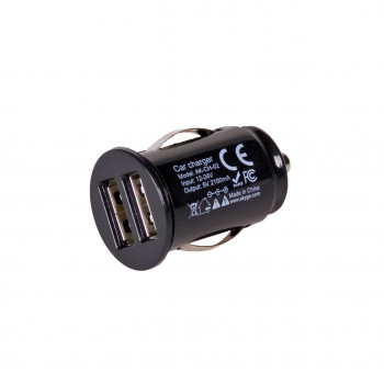 Auto-Ladegerät 12/24V Akyga AK-CH-02 10,5W 2x USB-A 5V / 2,1A schwarz