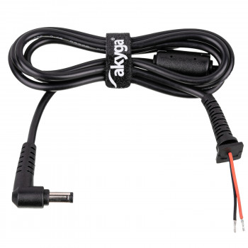 Akyga AK-SC-01 DC-Servicekabel für Notebook-Netzteil 5,5 x 2,5 mm, 90 W, 1,2 m, für ASUS / Toshiba / Lenovo
