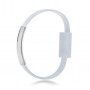 Akyga AK-AD-34 Armband-USB-Kabel, Micro-USB-B (m) / USB-A, USB 2.0, 23 cm, weiß