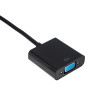 Akyga AK-AD-42 Adapterkabel HDMI (Stecker) auf VGA (Buchse), Full HD, 15 cm