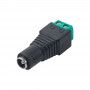 Akyga AK-SC-17 DC-Buchse 5,5 x 2,1 mm mit Schraubklemmen für UTP-Kabel, CCTV