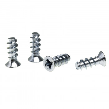 Akyga AK-CA-21 ATX-Gehäuselüfter-Schraubenset, verzinkter Stahl, 4 Stk.