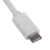 Akyga AK-AD-55 Adapterkabel USB-C (Stecker) auf VGA (Buchse), Full HD, 15 cm