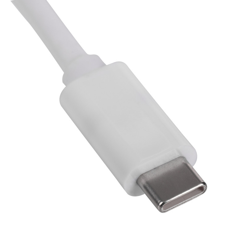 Akyga AK-AD-55 Adapterkabel USB-C (Stecker) auf VGA (Buchse), Full HD, 15 cm