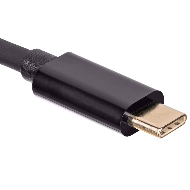 Akyga AK-AV-17 USB-C auf VGA Kabel, 1,5 m