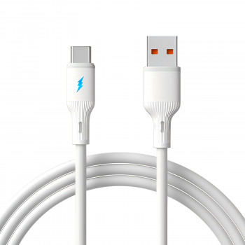 Akyga AK-USB-59 USB-A (M) auf USB-C (M) Kabel, USB 2.0, 1 m, Silikon