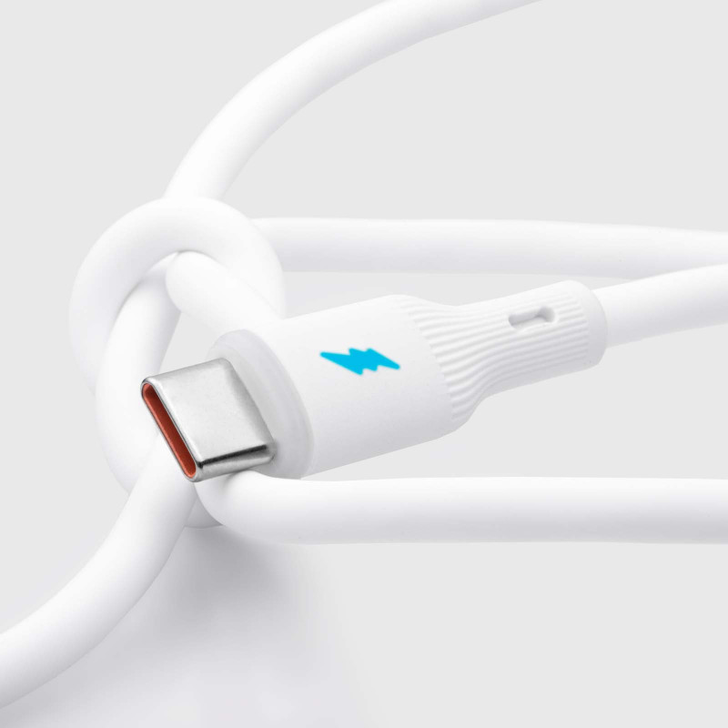 Akyga AK-USB-59 USB-A (M) auf USB-C (M) Kabel, USB 2.0, 1 m, Silikon
