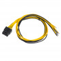 Akyga AK-SC-22 Servicekabel für PC-Netzteil EPS 8-Pin (4+4) Stecker, 45 cm
