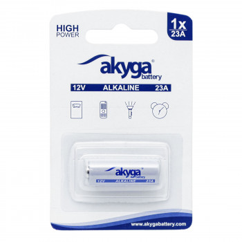 Akyga AKY2101 23A (8LR932) Alkali-Batterie 12 V 48 mAh, 1 Stk. (Blister)