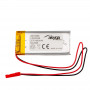 Akyga AKY0486 LP502248 Li-Po-Akku 3,7 V 450 mAh mit PCM, JST 2,54 mm 2-Pin-Stecker, 150 mm Kabel