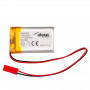 Akyga AKY0823 LP542439 Li-Po-Akku 3,7 V 500 mAh mit PCM, JST 2,54 mm 2-Pin-Stecker, 150 mm Kabel