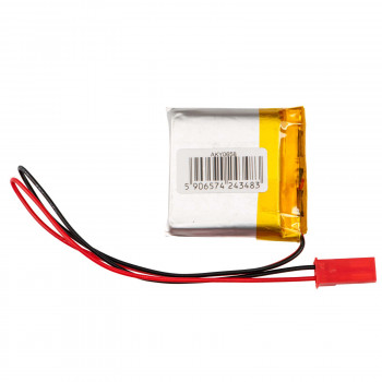Akyga AKY0658 LP753636 Li-Po-Akku 3,7 V 1000 mAh mit PCM, JST 2,54 mm 2-Pin-Stecker, 150 mm Kabel